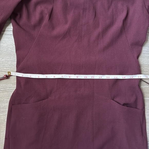 MM Lafleur The Alexandra 2.0 Dress claret size 12 - Picture 12 of 13
